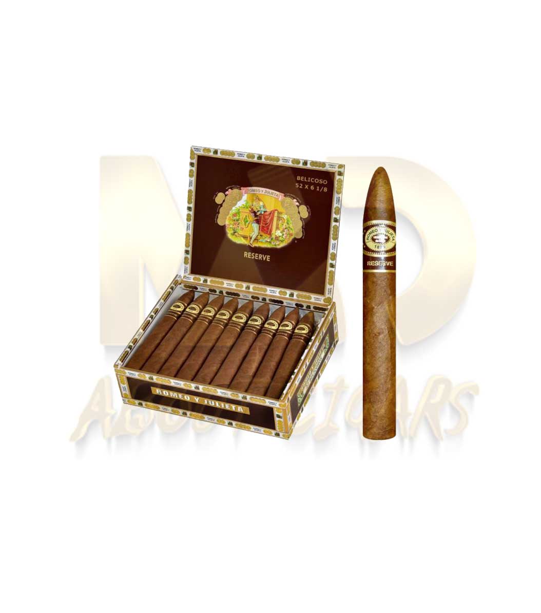 romeoreservebelicosocaja Romeo y Julieta Reserve Belicoso (Box Pressed) - Image 1