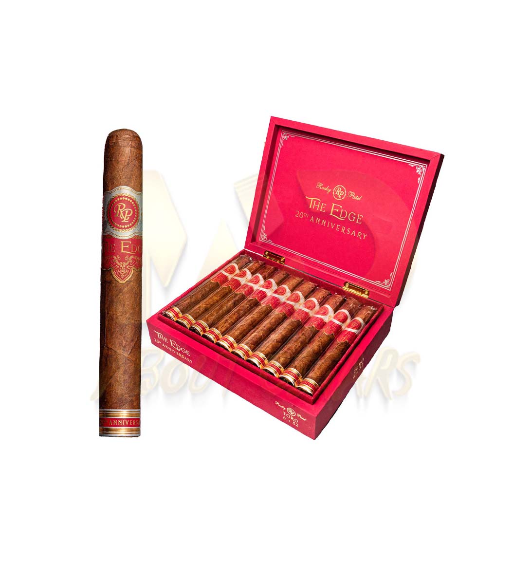 Rocky Patel The Edge 20th Anniversary Natural Rothchild (20) Rocky Patel The Edge 20th Anniversary Natural Rothchild - Image 1